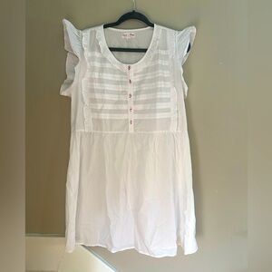 Sant and Abel. 100% Cotton. White nightie. Size M.
